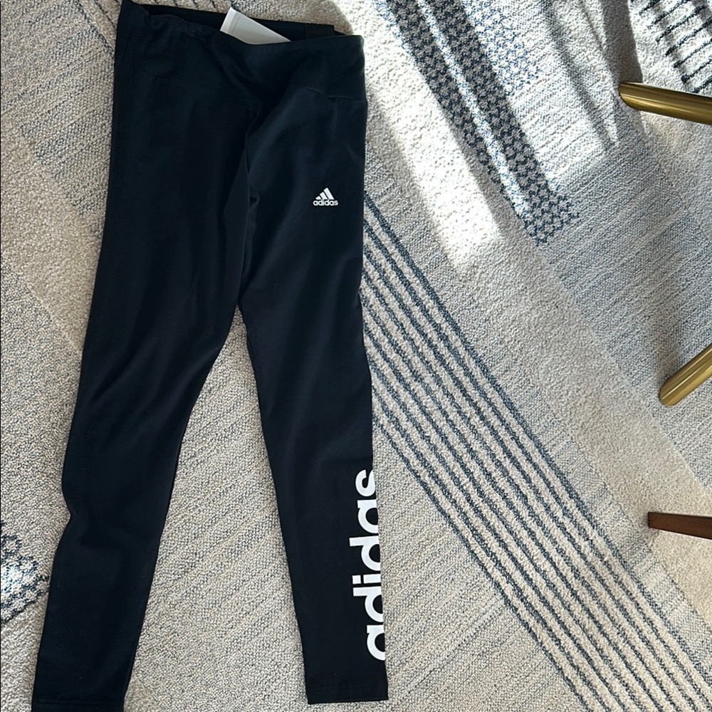 Adidas Kids Black Leggings